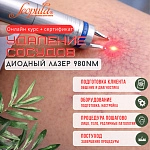 Удаление сосудов диодным лазером: онлайн-курс с сертификатом. Теория и практика (фото)