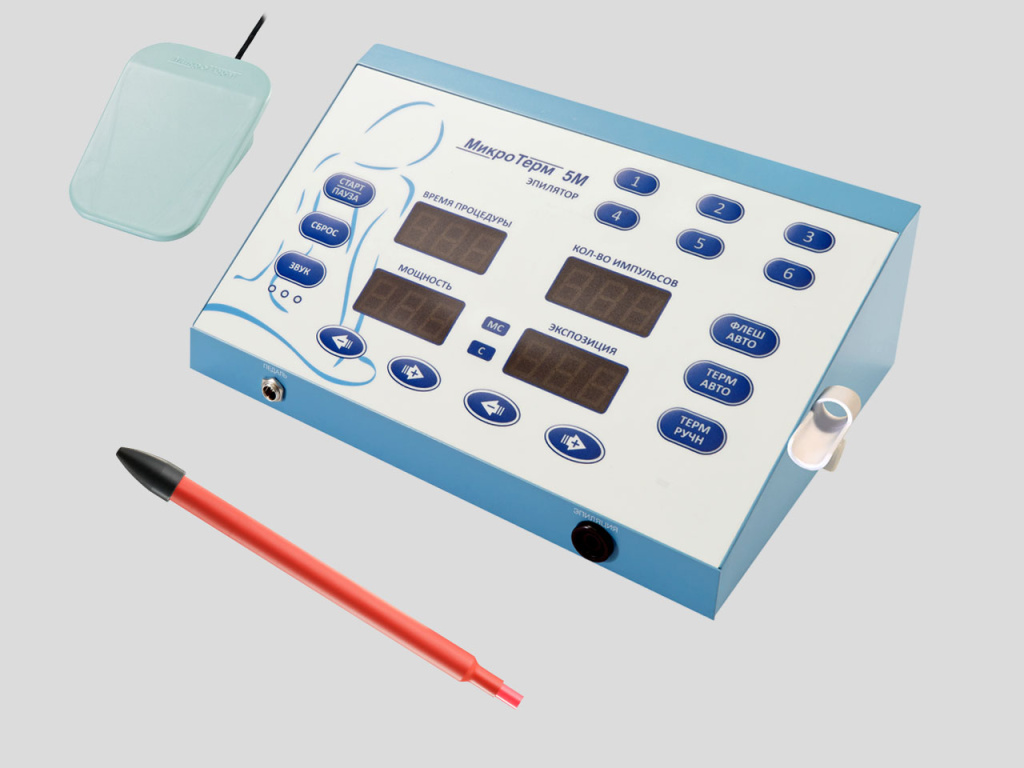 Игольчатый электроэпилятор МикроТерм 5М Флеш